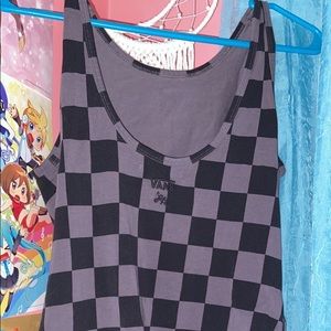 Vans one piece bodysuit jumpsuit clip bottom